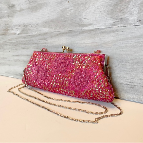 Vintage 50s sequin purse - Picture 5 of 12